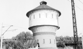 "Wieża ciśnień", Wrocław Główny, 1991. Fot. J. Szeliga. Numer inwentarzowy:...